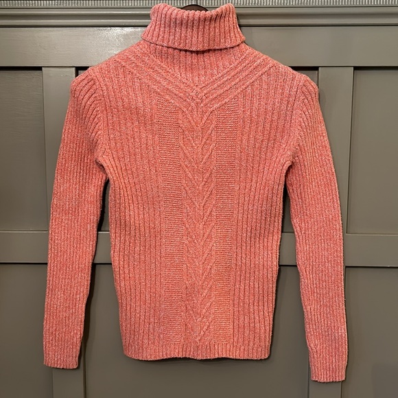 Sundance Sweaters - Sundance Coral Turtleneck Sweater